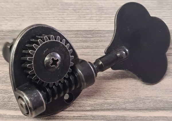 Sandberg Aluminium Lightweight Machine Head Rechts, Black Aged